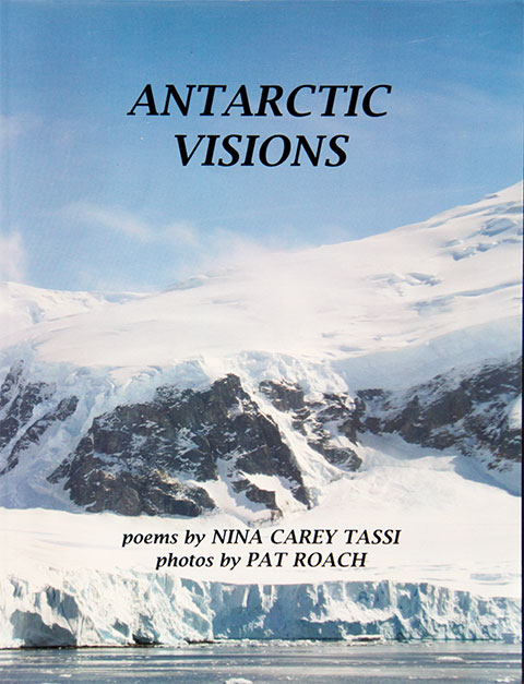 Poetry book "Antarctic Visions" cover 